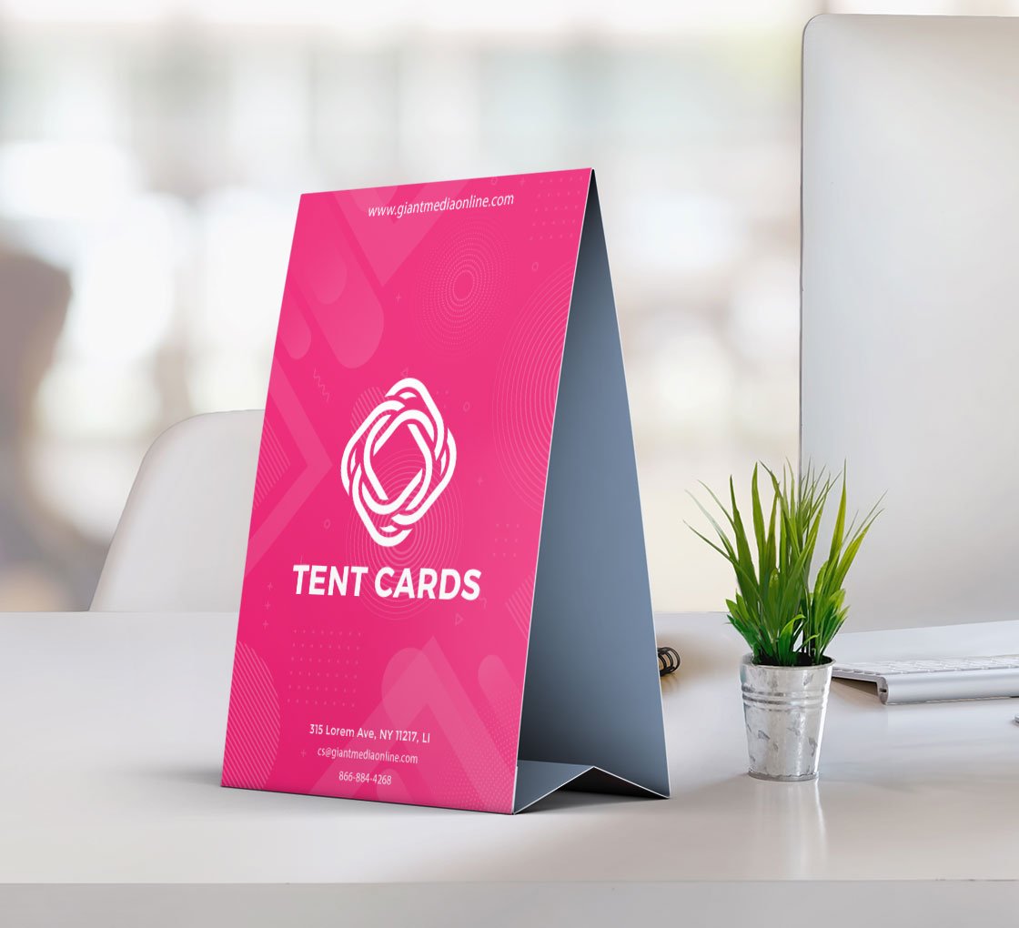 Branded Tent Cards