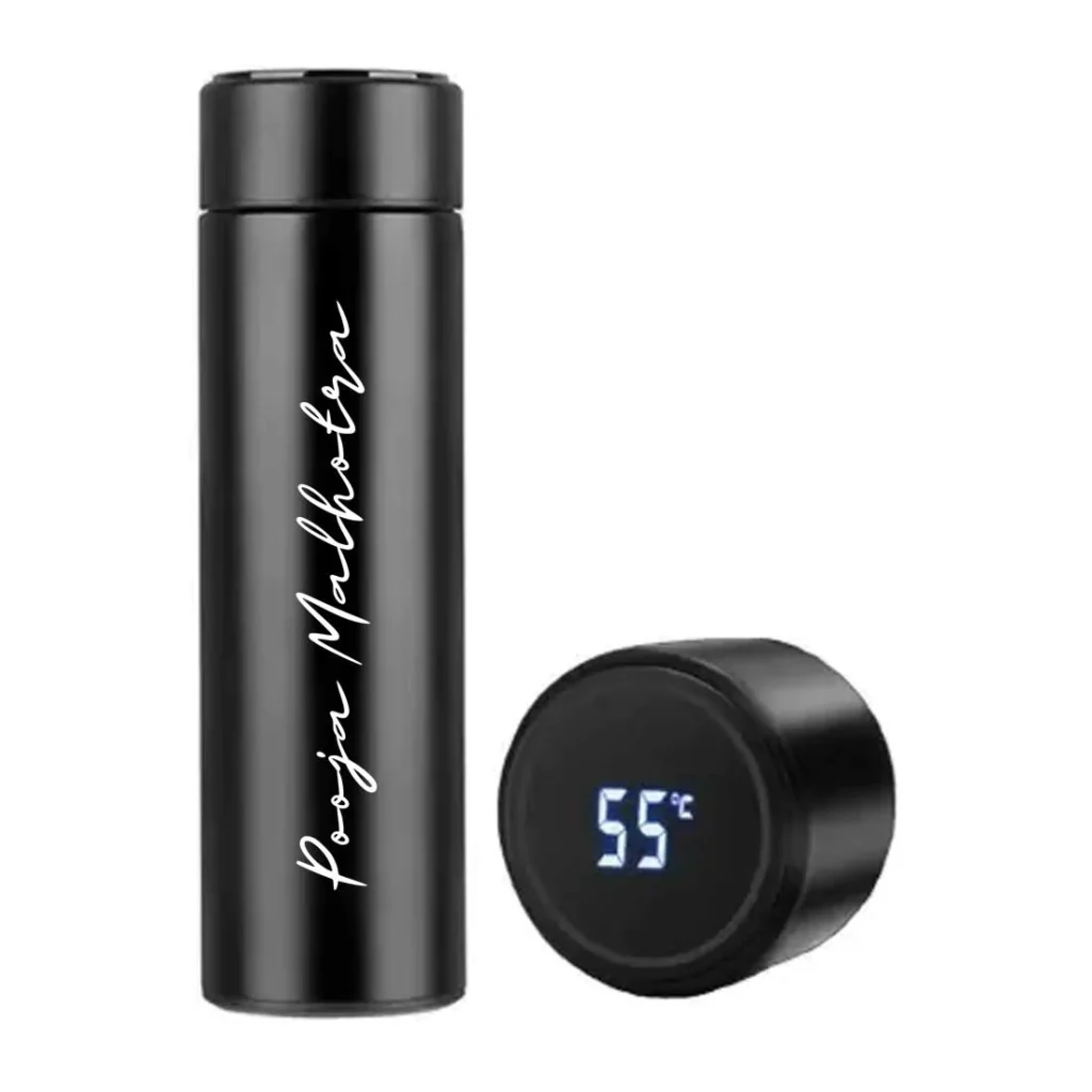 Branded Thermal Flask with Thermometer
