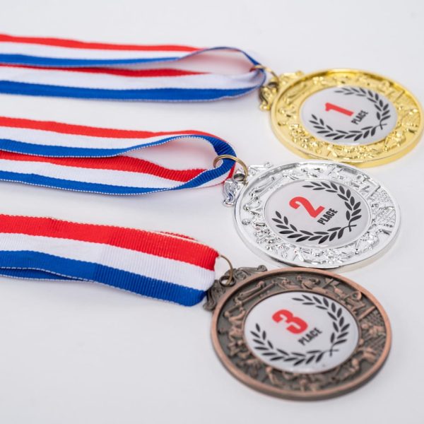 Round Shaped Metallic Medal Awards