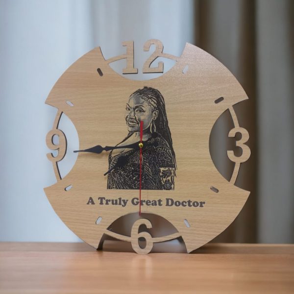 Personalized Wooden Clock Gift