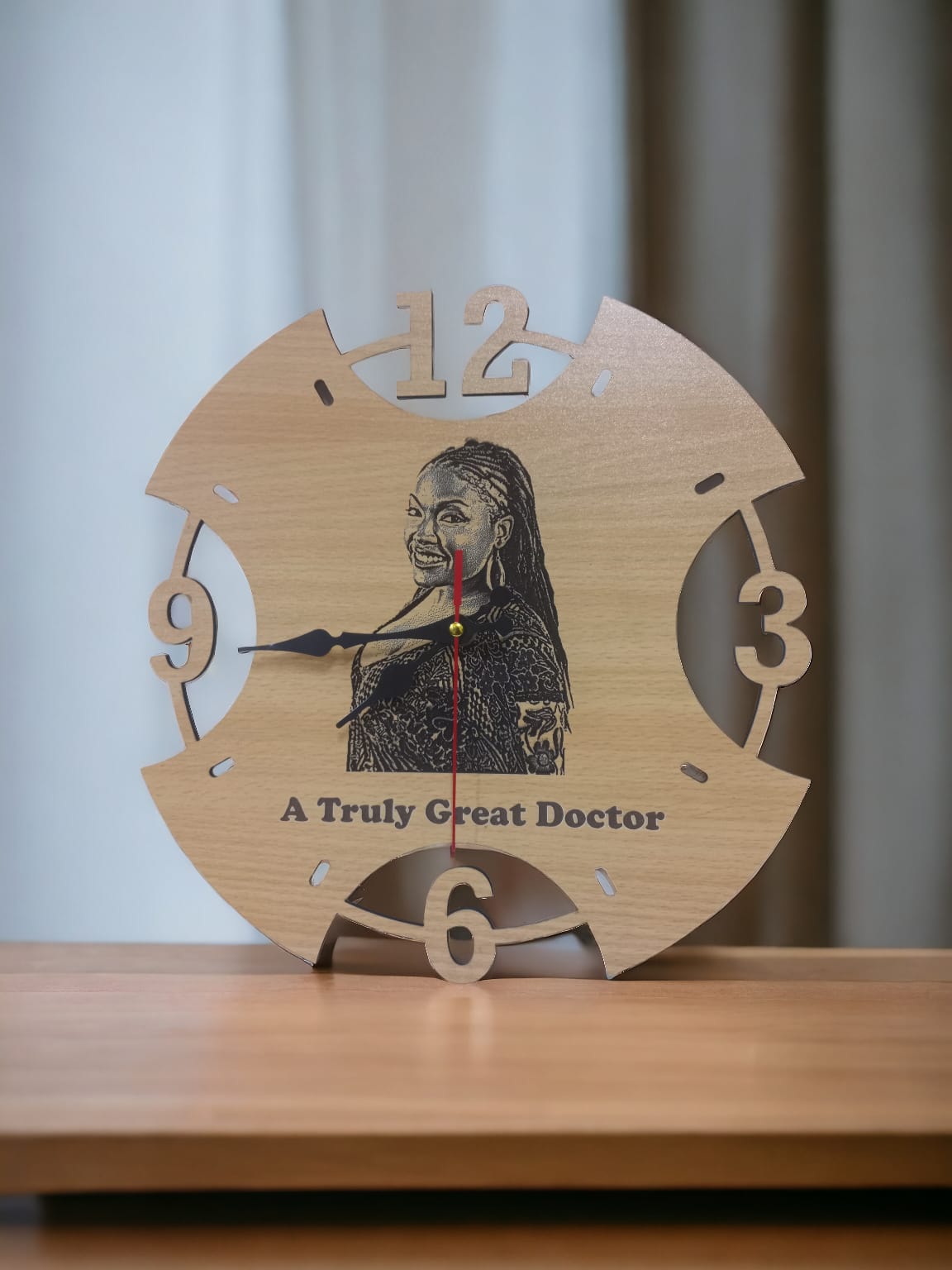 Personalized Wooden Clock Gift