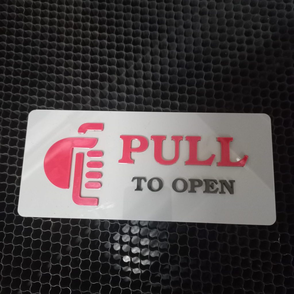 Pull-Push to Open Labels