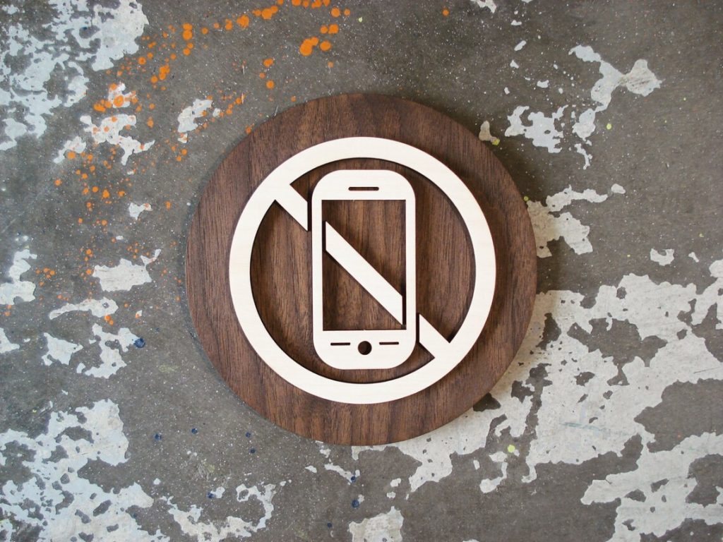 No Cell Phone Signage