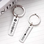 Spotify Graduation Silver Keychain
