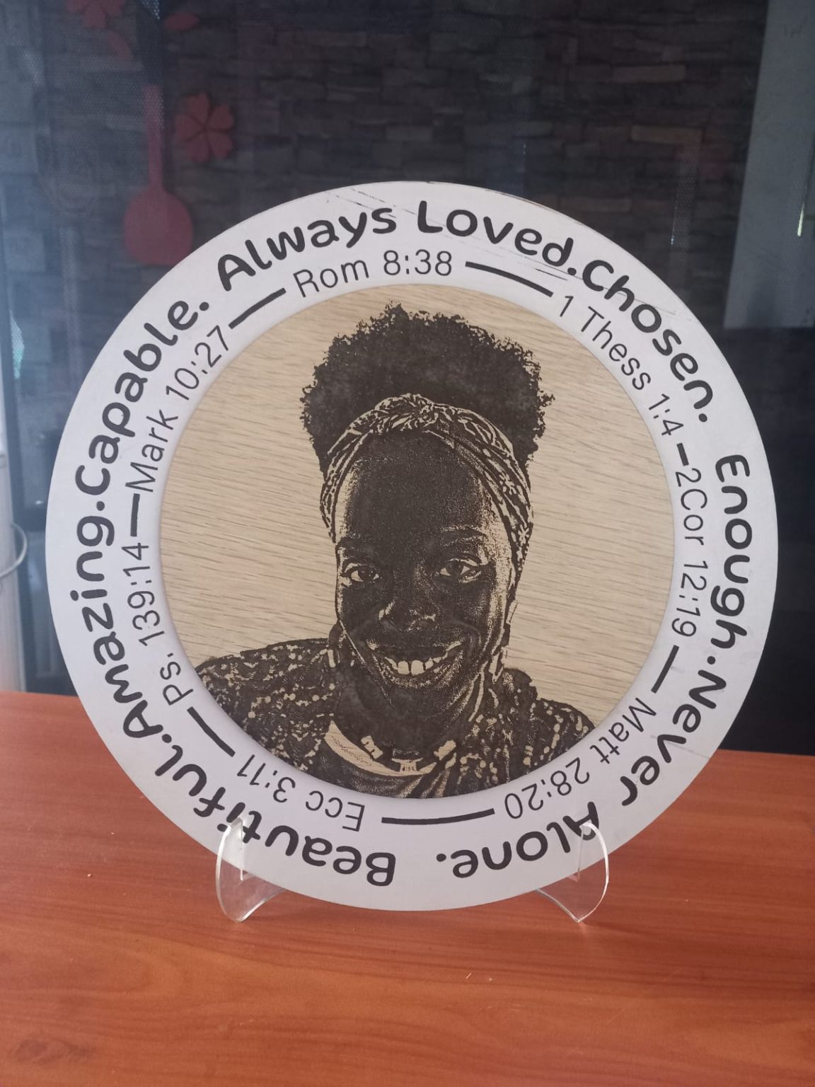 Verse-Portrait Personalized Gift